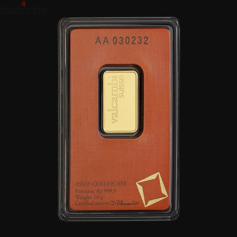 Valcambi Suisse Gold Bar - 10g` 2