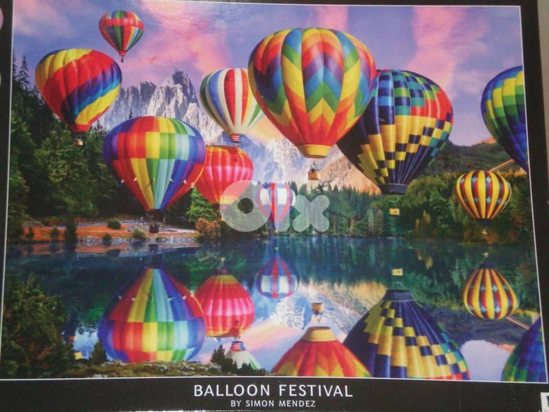puzzle 2000 pcs "balloon festival" 98*76cm 2