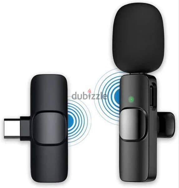 K8 wireless lavalier mic for type c phone tiktok live facebook youtube 1