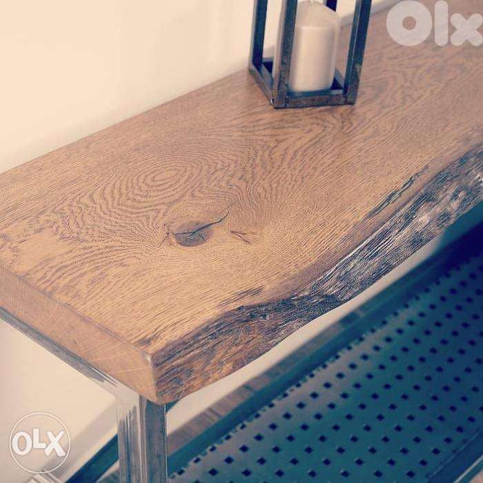 Industrial steel [ console table ] 2