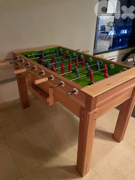 Babyfoot Professional Official size table 0