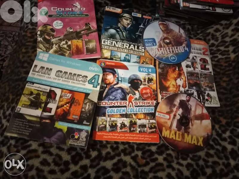 العاب كمبيوتر خرج محل كمبيوتر كلون مجربين وشغالين pc games 0