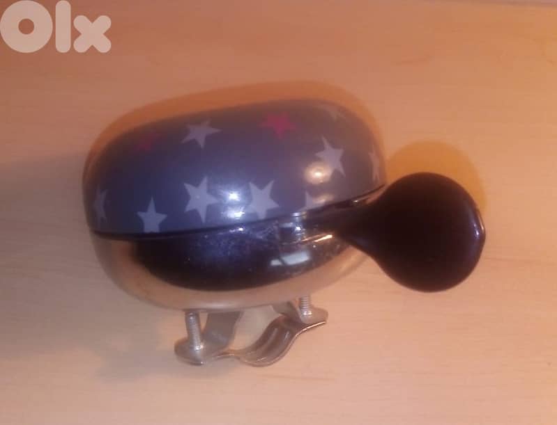 bicycle  "ding" retro metal bell made in germany 0