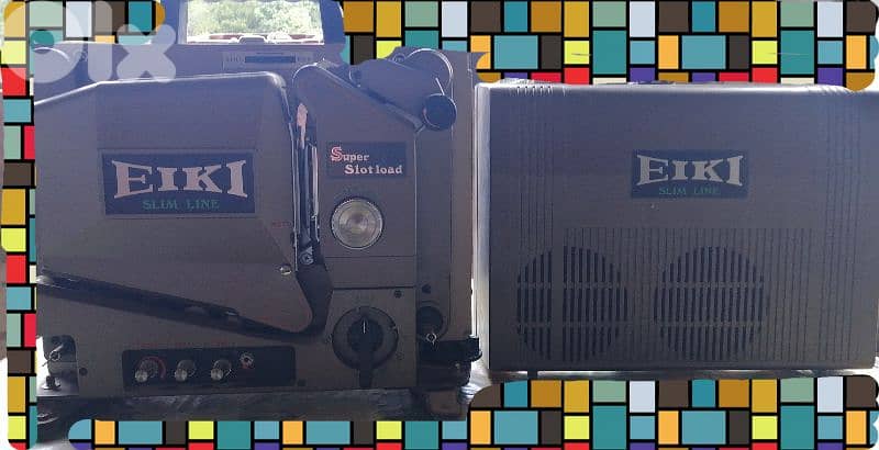 Eiki Slim Line cine/film projector, vintage 1960 1
