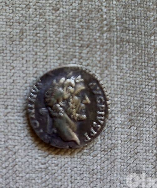 Ancient Roman Silver Coin Emperor Antoninius Pius year 138AD 0
