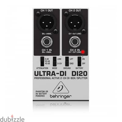 Behringer DI20 direct box