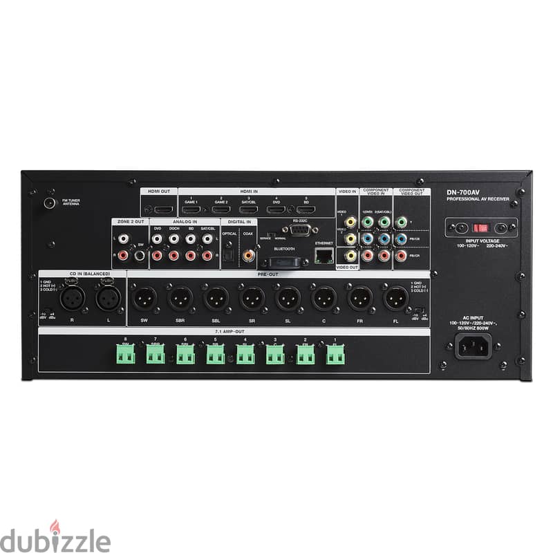 Denon 700-AV Professional 7.1 AV Receiver 2