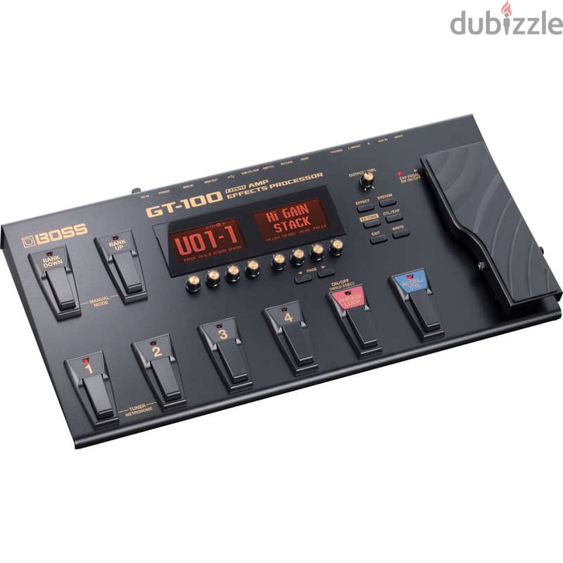 Boss GT-100 Guitar Multi-effects Pedal 1