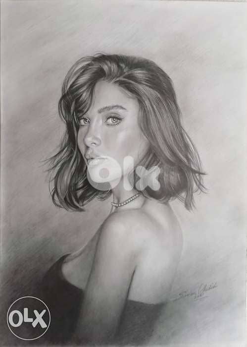 رسم وجوه بورتريه 1