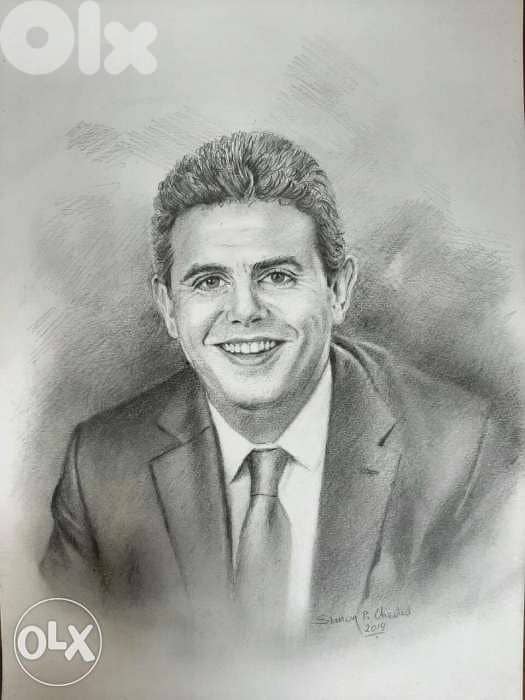 رسم وجوه بورتريه 4