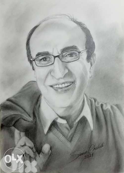 رسم وجوه بورتريه 7