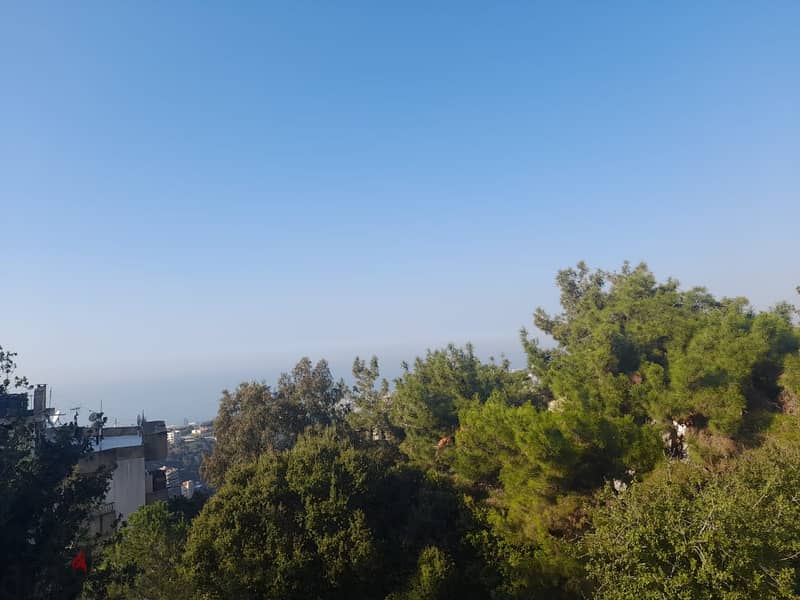 513sqm Land with sea view for sale in Qennabet Broummana 0
