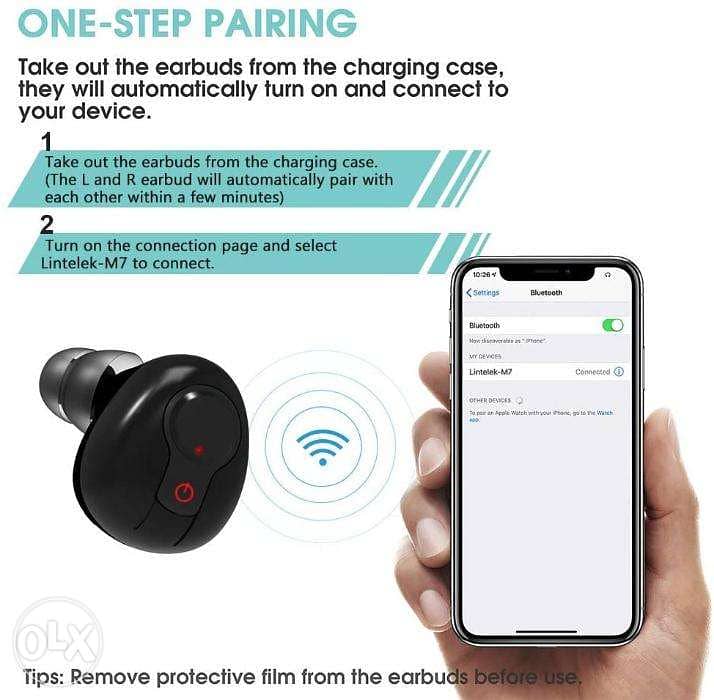 Lintelek, Wireless Headphones\ 4$ Delivery 4