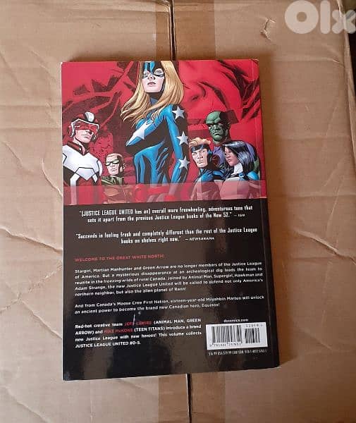Justice League United Graphic Novel. 1