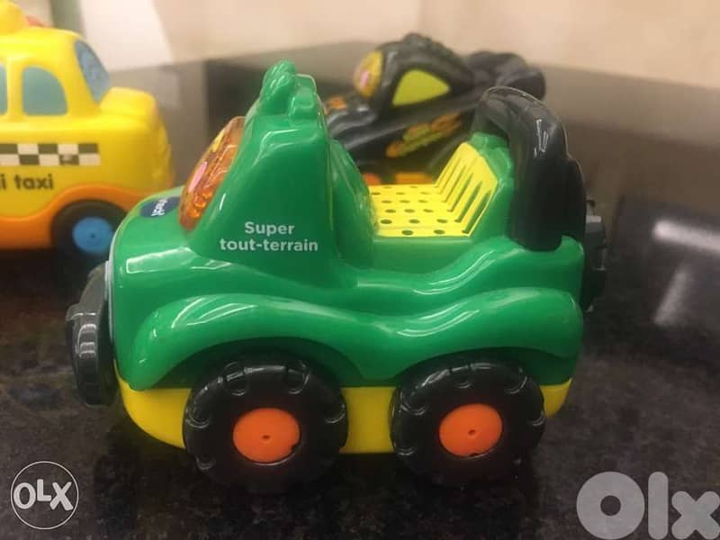 V-Tech Singing Tut Tut Bolides Cars (Charlie + Leon + Robin + Marcus) 2