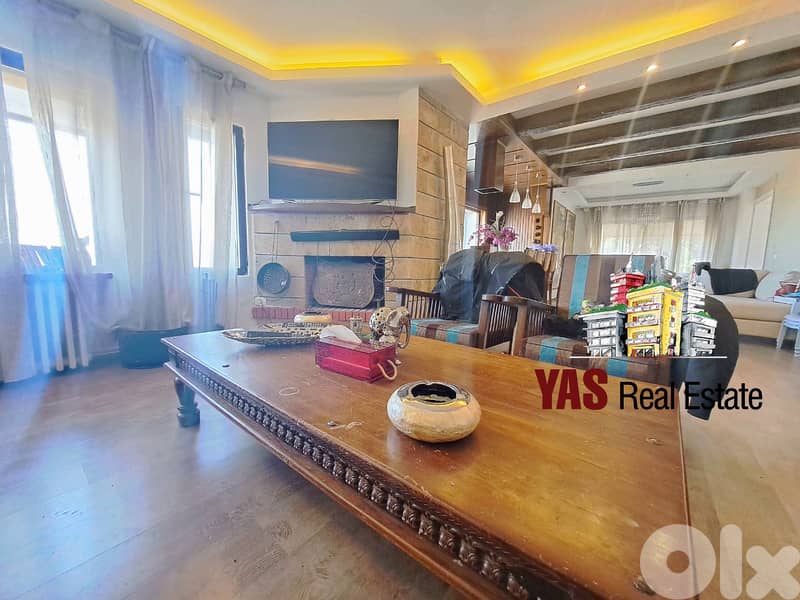 Ouyoun El Siman 250m2 + 140m2 Garden | Duplex Chalet | Furnished | DA 3