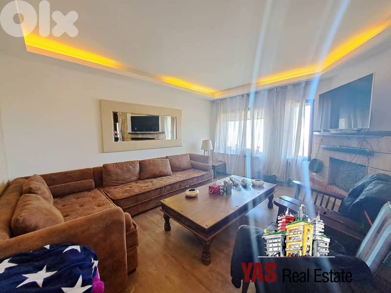 Ouyoun El Siman 250m2 + 140m2 Garden | Duplex Chalet | Furnished | DA 6
