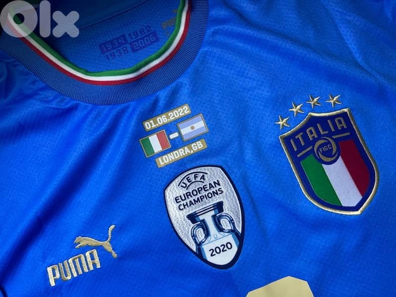 italy finallissima 2021 puma kit  the final super barella 18 2