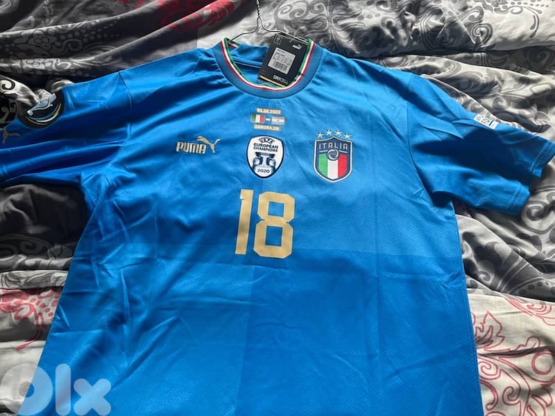 italy finallissima 2021 puma kit  the final super barella 18 8