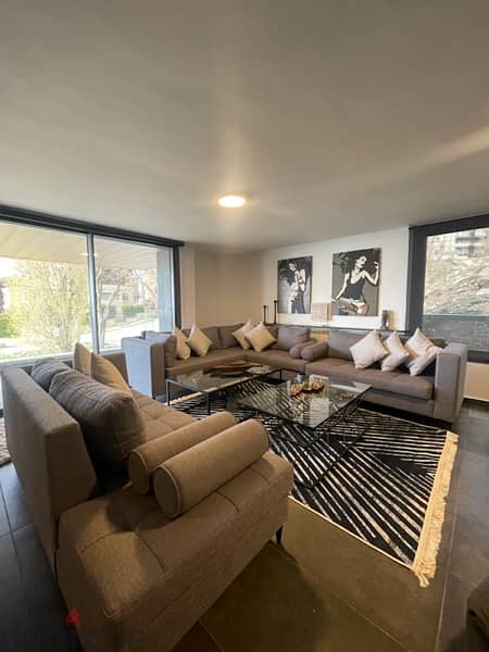 Luxury Apartment For Rent With A Terrace & Unblockable Views In Faqra! 0