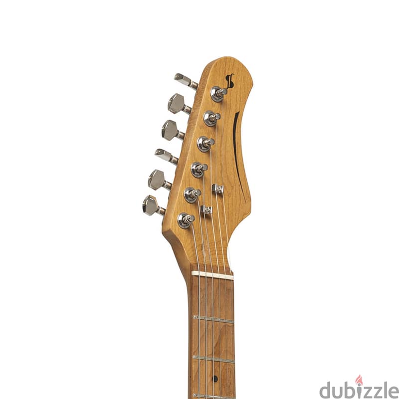 Stagg SES-55 Black Strato electic guitar 1