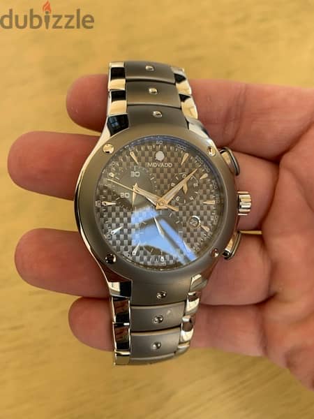 Movado SE Carbon Fiber Swiss made Watch for Men 0