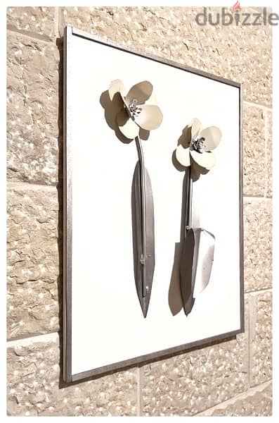 handmade metal flowers 9