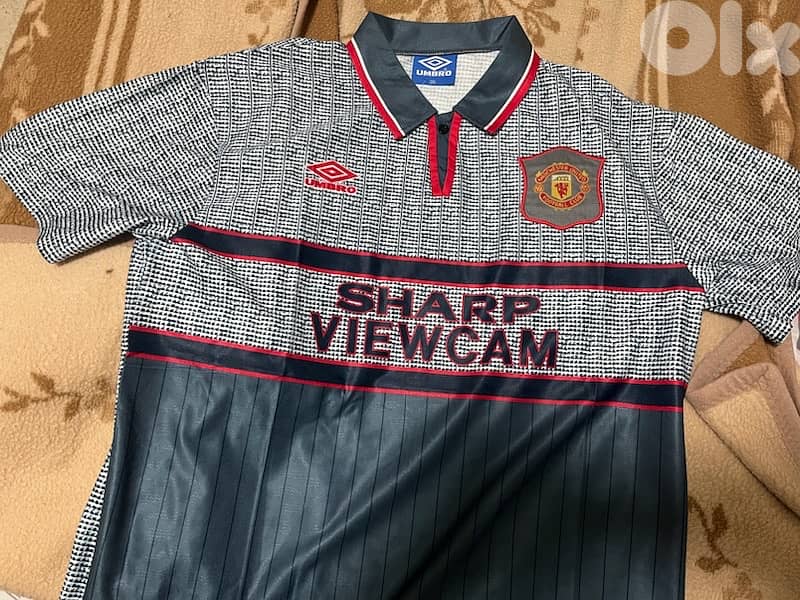 Manchester united Beckham 24 retro special edition 1996  umbro 1