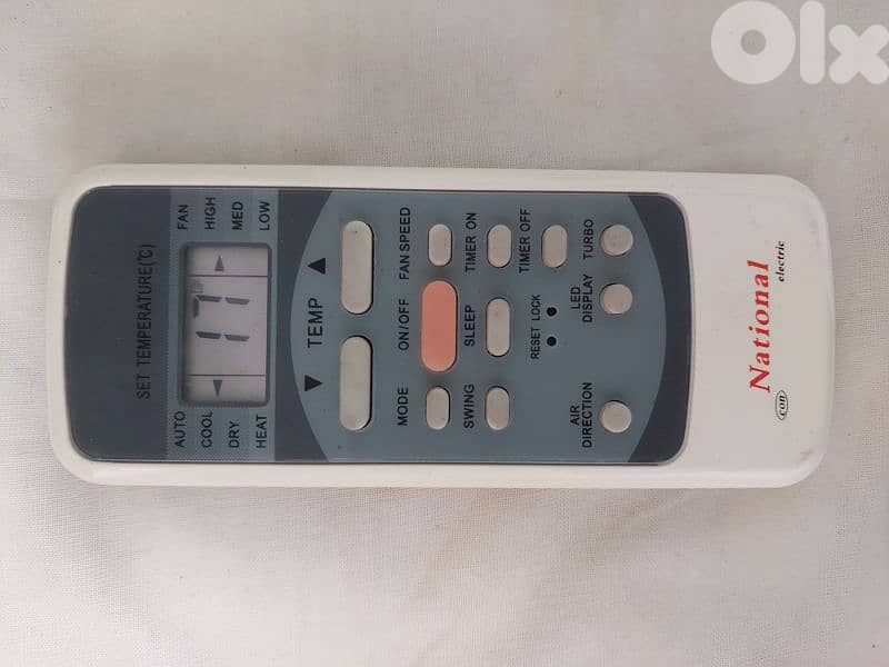 AC National 12000 BTU مكيف 6