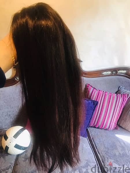 شعر طبيعي ١٠٠٪؜hair extensions 100% normal 1