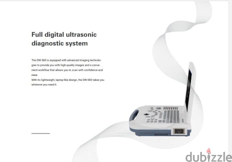 Ultrasound Dawei- 2 Probes-Echo-ايكو-DW580 1