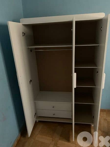 خزانة ثلاث درف 120 سم 1