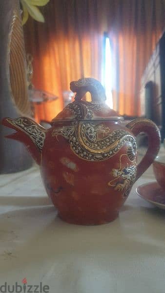 Rare Traditional Japanese Teapot + teacup sets