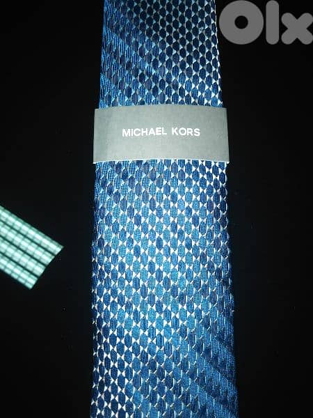 Michael KORS tie BLUE ORIGINAL 4