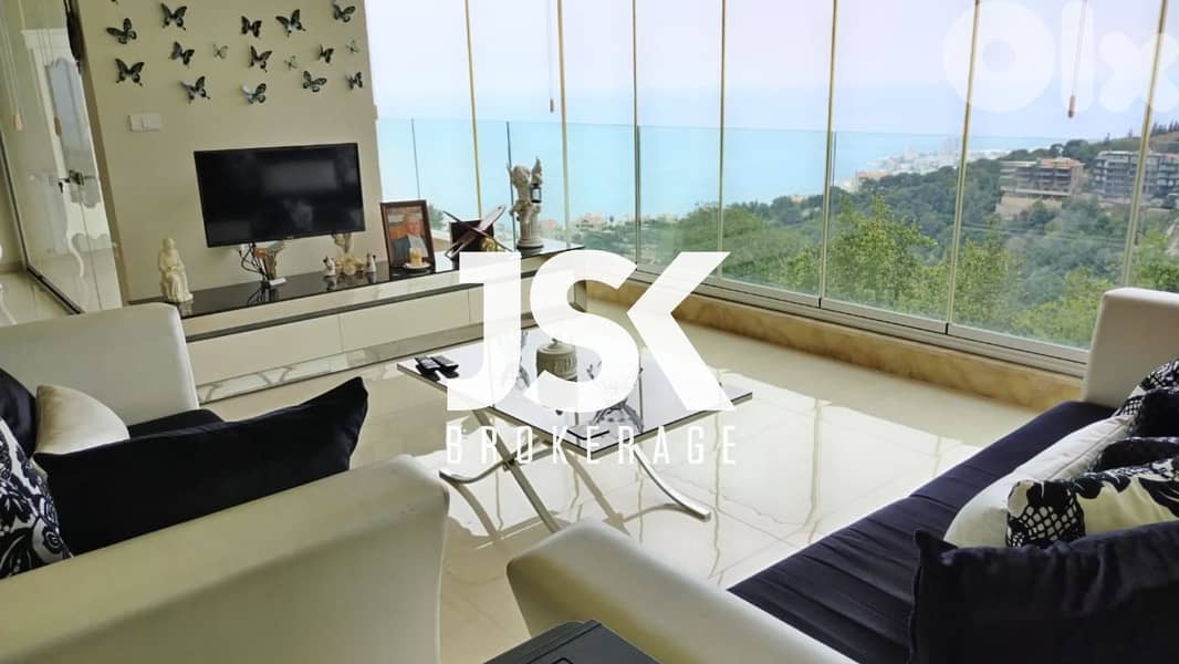 L11899-Sea View Apartment With 90sqm Terrace for Sale In Chnannir 0