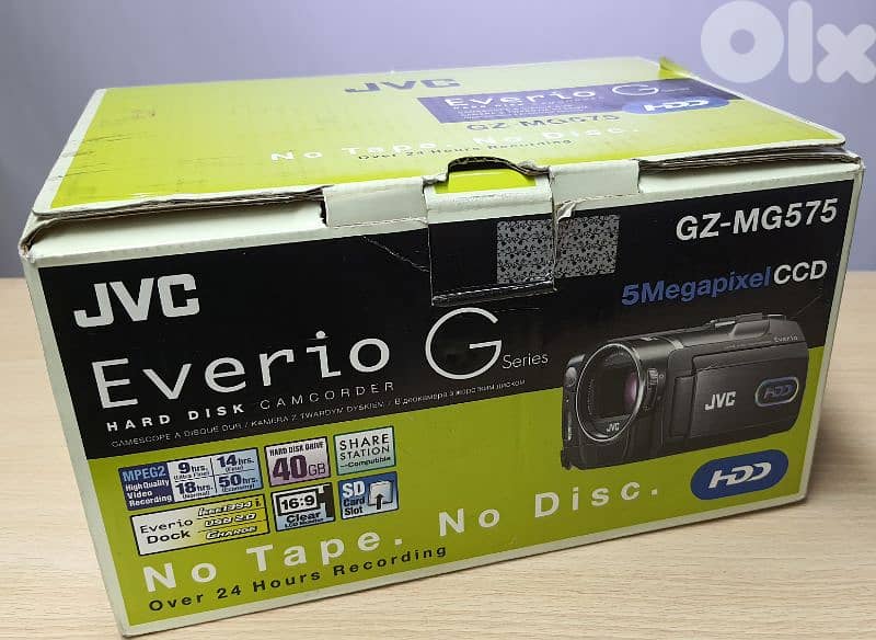 JAPAN JVC DIGITAL VIDEO-PHOTO HD 40GB BUILT-IN 6