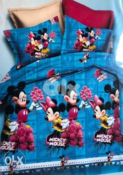 Duvet Cover Set for girl, ROYAL LINENS, طقم تخت ولّادي, Mickey Mouse 3