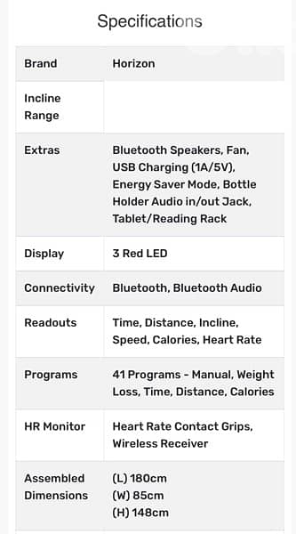 Horizon T101 Treadmill 6
