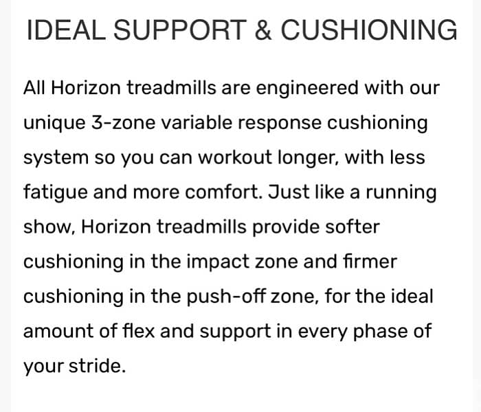 Horizon T101 Treadmill 11