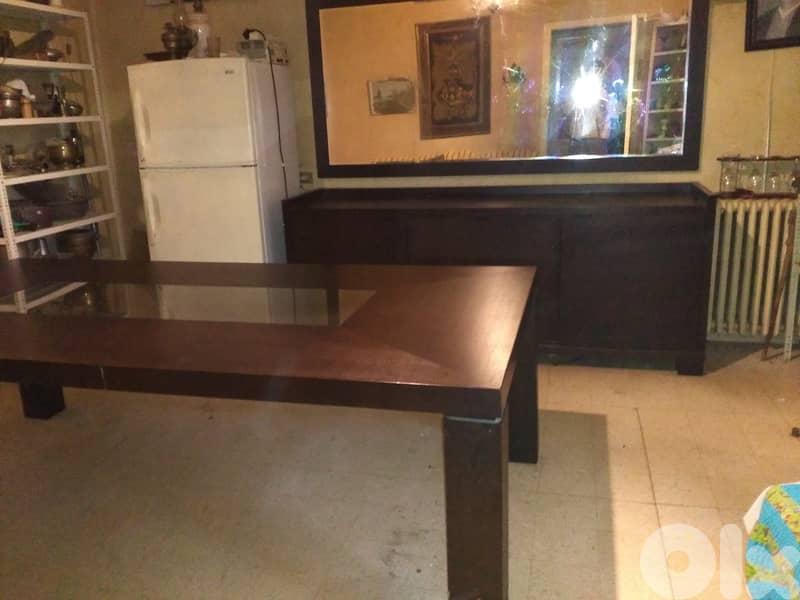American Table  250x130cm, heavy wood, used Eccellent, 500$ 2