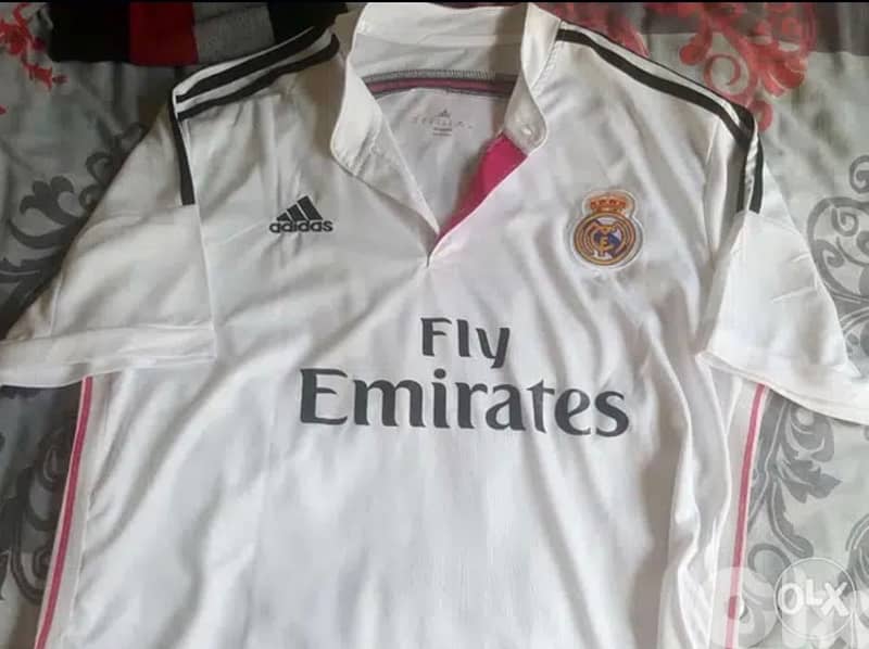 Real madrid 2014 bale 11  home adidas kit 1