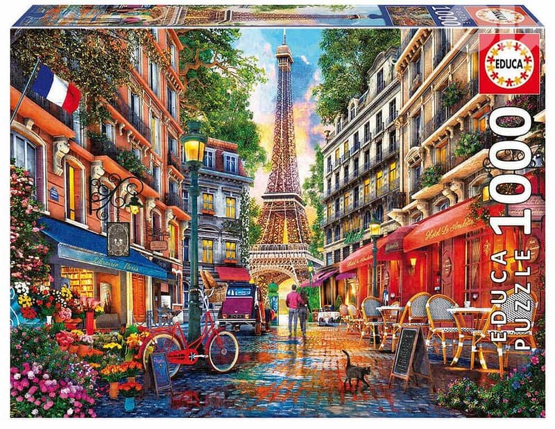 Educa Paris Dominic Davidson 1000 piece jigsaw puzzle 68 x 48cm sealed 0