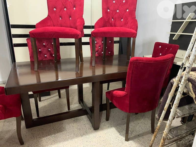 طاولة سفرة 6 كراسي 2
