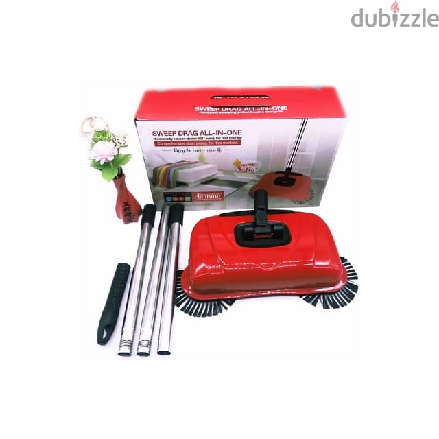 SWEEP DRAG ALL-IN-ONE: Sweeping Broom with Dustpan 5