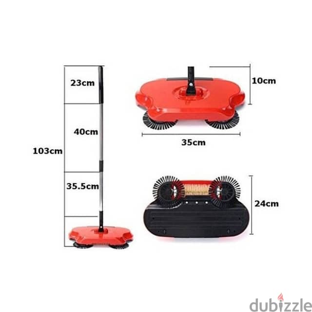 SWEEP DRAG ALL-IN-ONE: Sweeping Broom with Dustpan 6