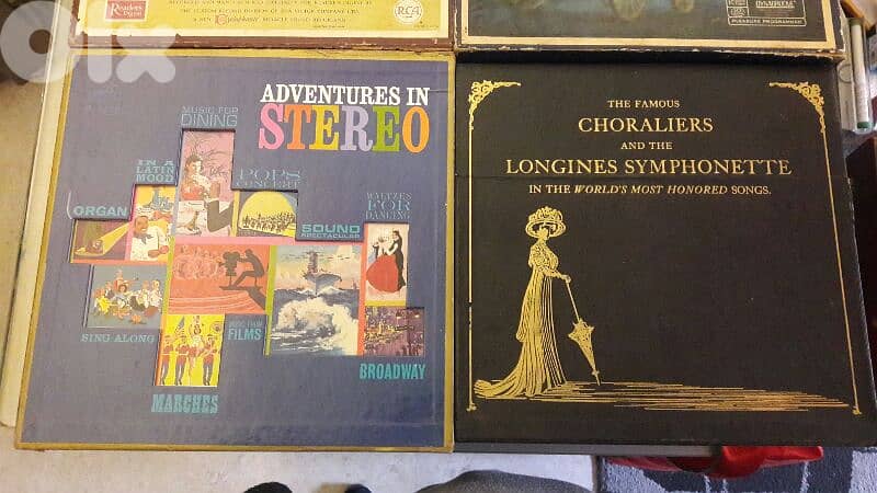4 vinyl box sets of music 0