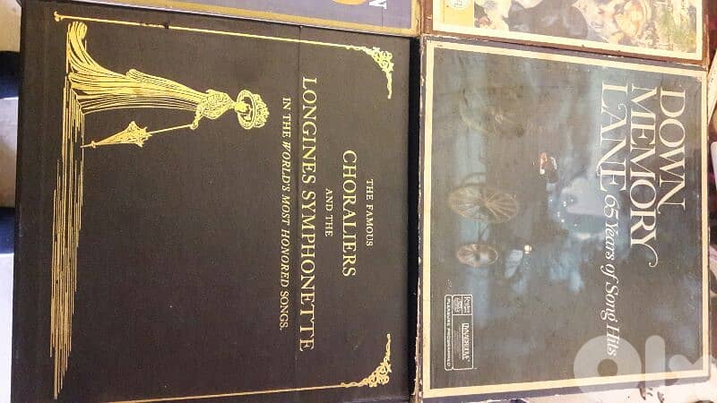 4 vinyl box sets of music 1