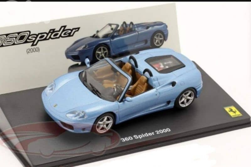 Ferrari 360 Spider (2000) diecast car model 1;43. 0