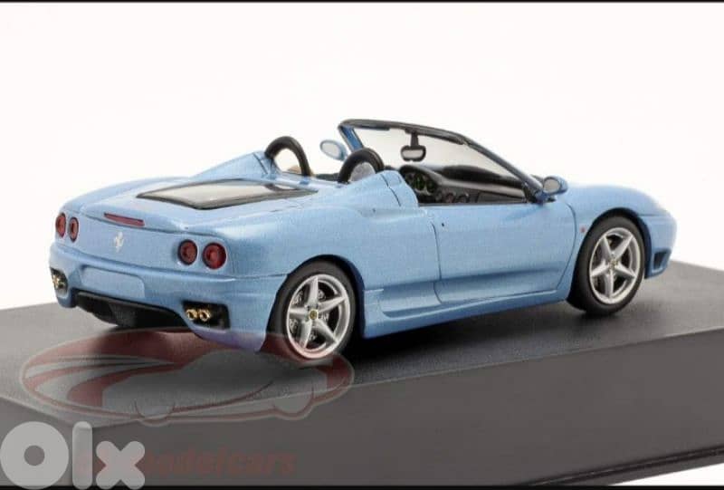 Ferrari 360 Spider (2000) diecast car model 1;43. 3