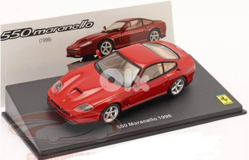 Ferrari F550 Maranello (1996) diecast car model 1;43. 0